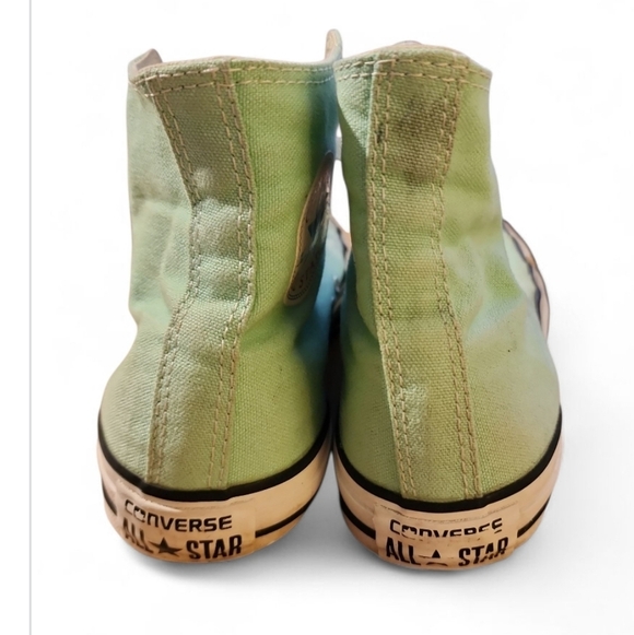Converse Chuck Taylor All star High Tops Mint Green UNISEX Women Sz 8 Men Sz 6 - Picture 4 of 9